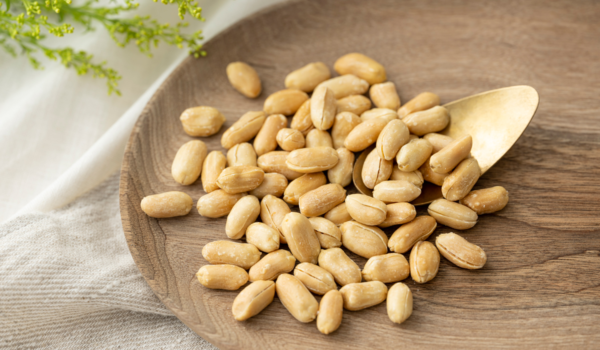 大粒落花生をカリっと香ばしくフライしたピーナッツ