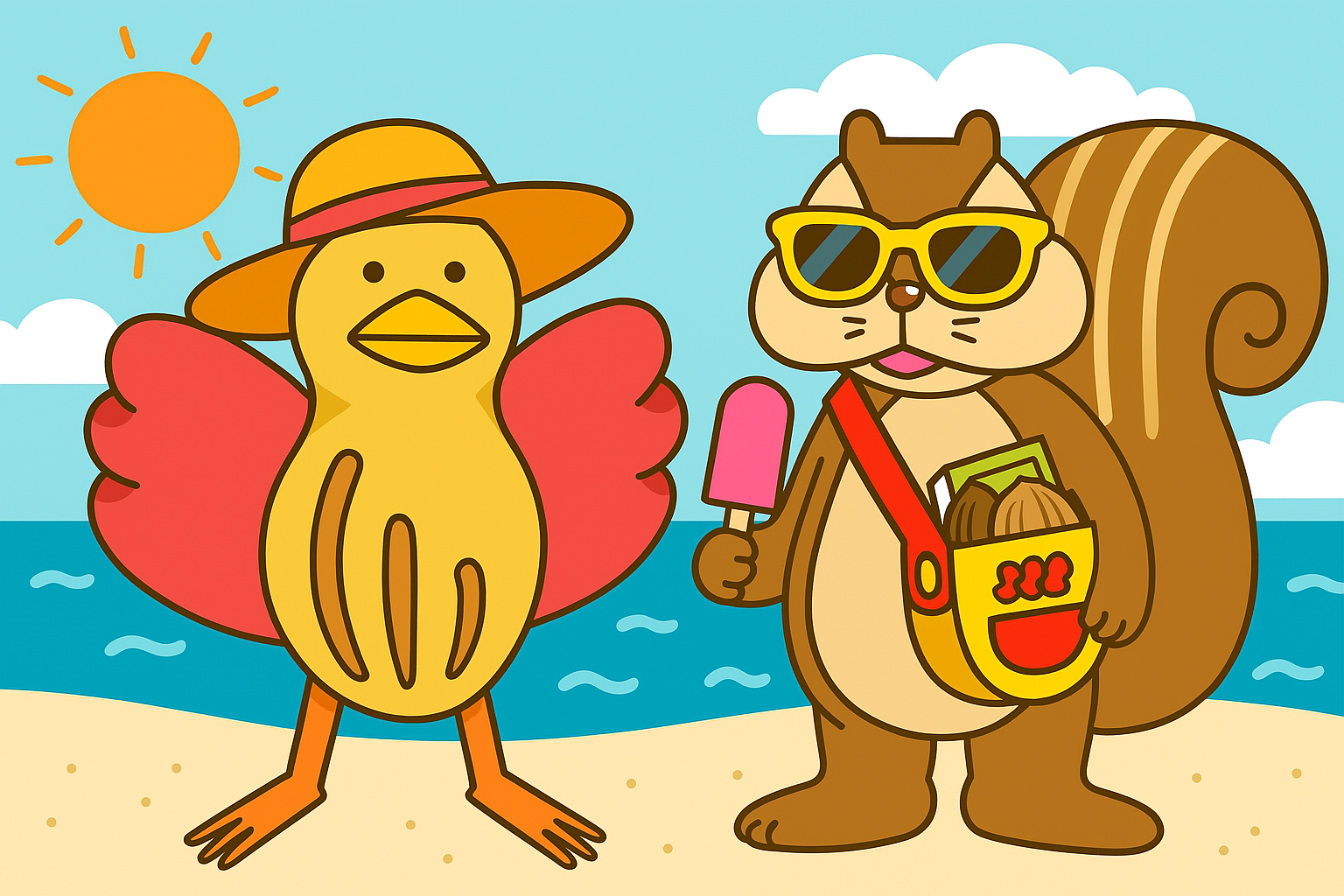 ぴぃきち・ハカセの夏休み