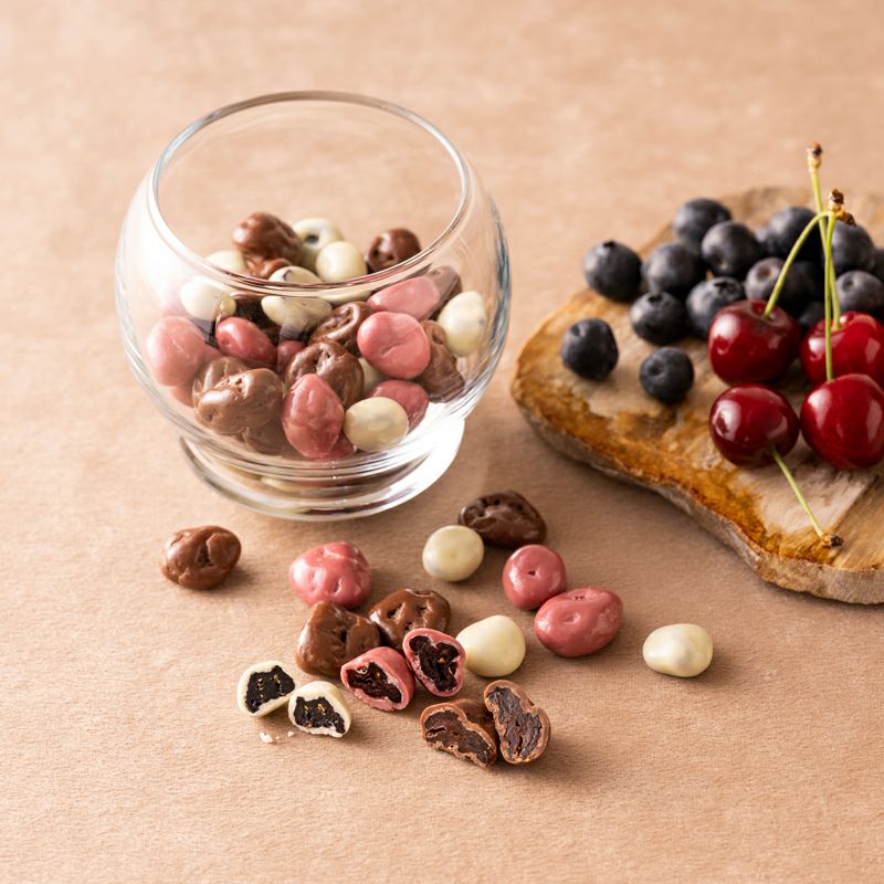 チョコがけナッツとドライフルーツ | 吉田ピーナツ食品 ぴぃきち堂